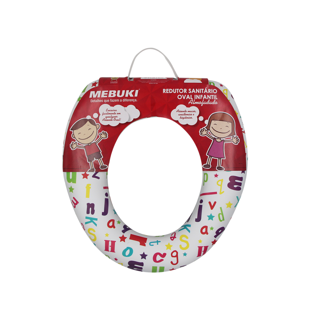 REDUTOR SANITÁRIO OVAL INFANTIL ALMOFADADO